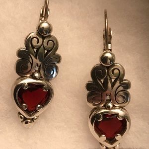 Brighton earrings.Heart